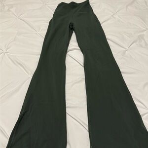 Lululemon Athletica Forest Green Flare Pants